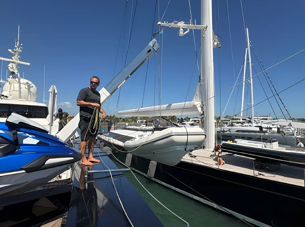 Annual Rescue Boat & Davit Inspection with 3x Boom Crane Operational Testing @ Fiji 🇫🇯