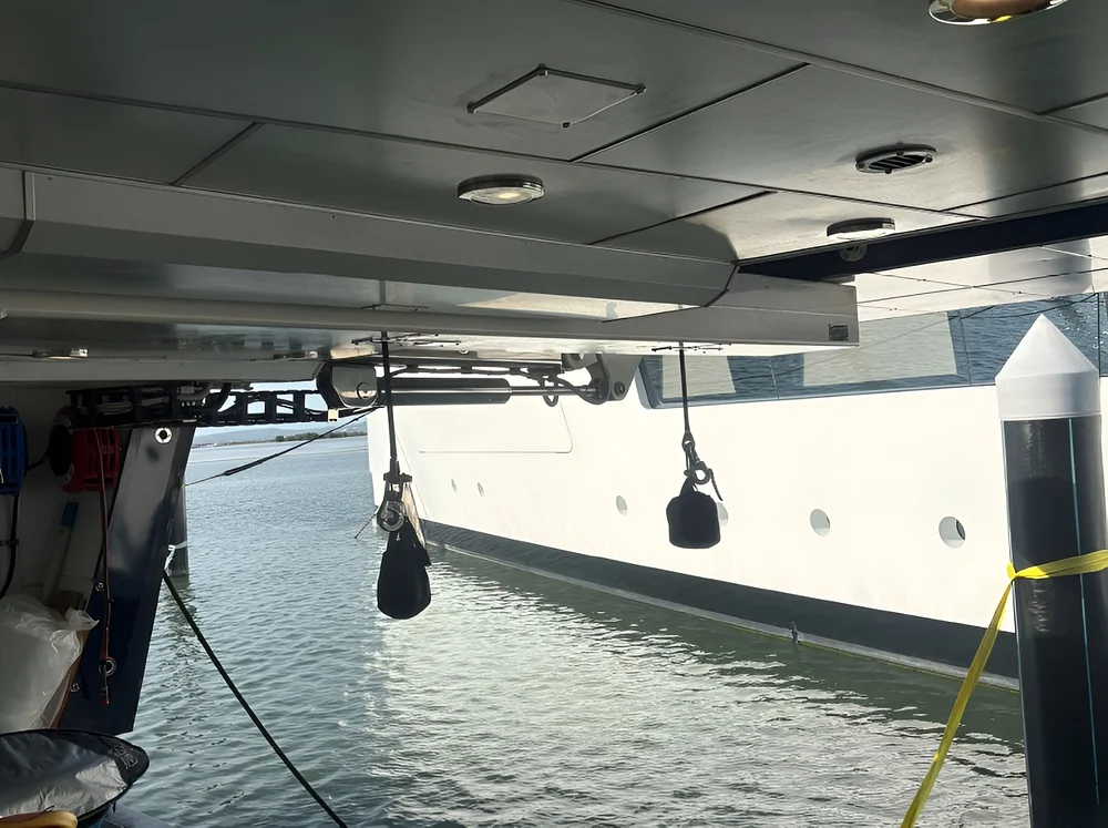 Annual Rescue Boat & Davit Inspection with 3x Boom Crane Operational Testing @ Fiji 🇫🇯